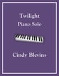 Twilight piano sheet music cover